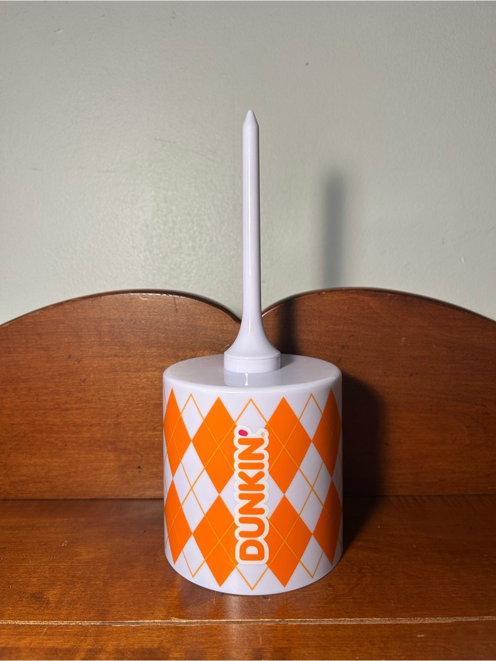 Dunkin’ Tee Cup Holder 9.25” x 3 7/8”